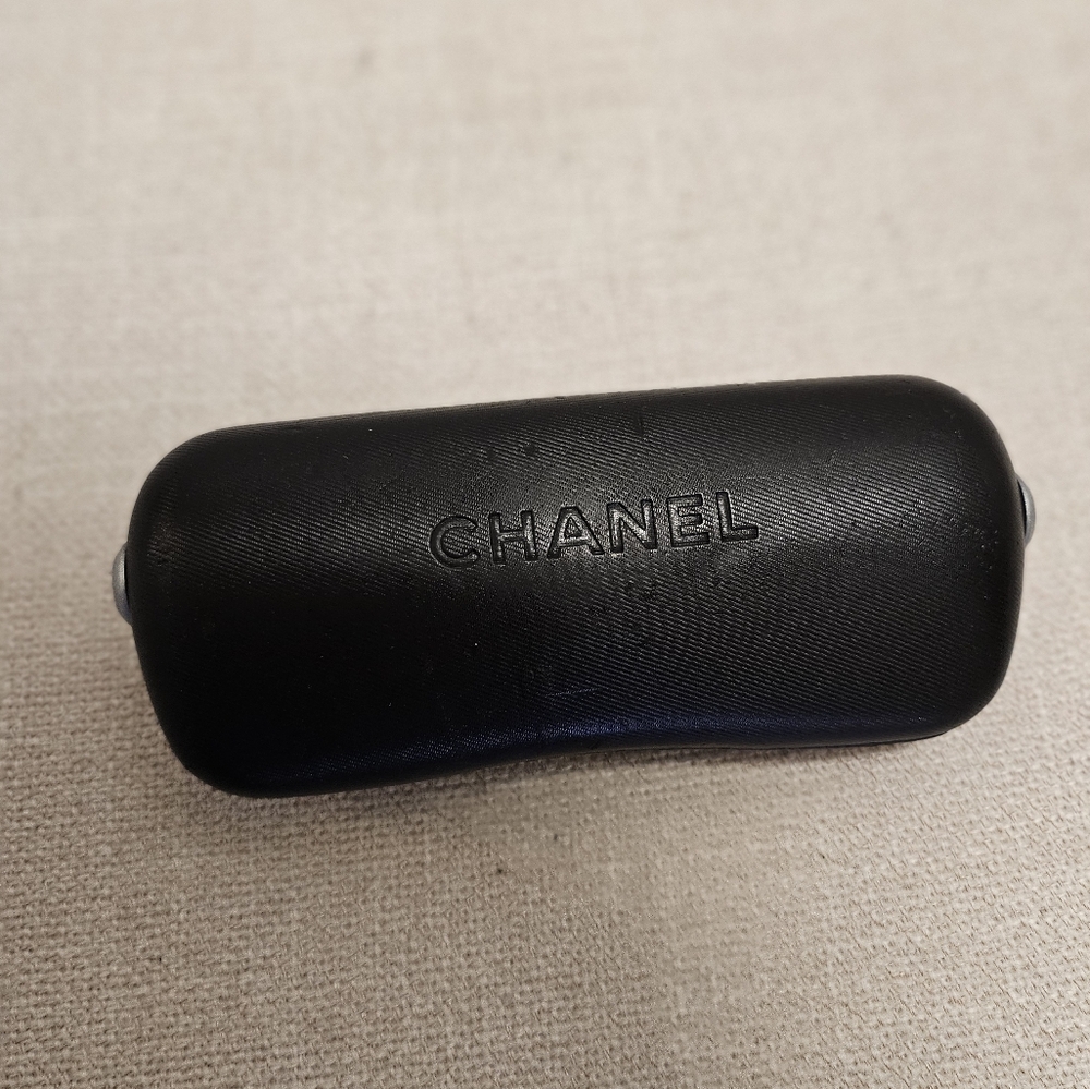 Chanel Black Glasses Case